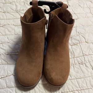 Wonder Nation Tan Ankle Booties